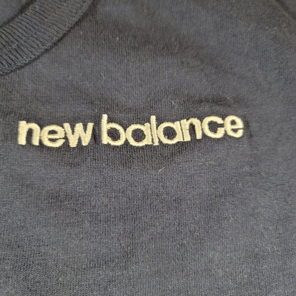New Balance x WTAPS TC Jersey Long Sleeve T-shirt Men's Size Small MT01606 Blue - Picture 4 of 12